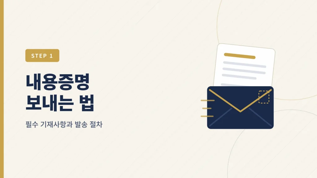 전세보증금 내용증명 작성방법 — 필수 기재사항과 발송 절차 썸네일